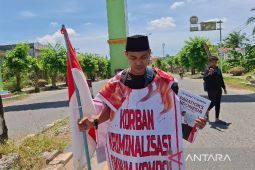 Mencari keadilan, Kacak warga Tanjungbalai jalan kaki ingin bertemu Presiden