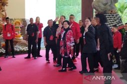 Megawati tiba di Nusa Dua Bali hadiri penutupan Kongres PDIP 2025 ke-6