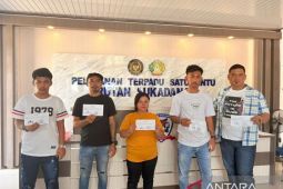 Terima amnesti Presiden, 5 napi Rutan Sukadana bebas