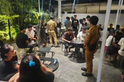 Tim gabungan jaring 66 anak Pontianak dari 28 titik lokasi lampaui batas jam malam