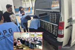 Polres Tanjungbalai salurkan perdana 2.402 porsi MBG