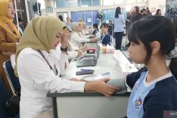 Pelajar SMPK Penabur Tangerang bicara soal CKG