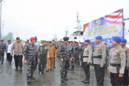 Polda Maluku perkuat personel dalam misi penyelamatan di laut lewat latihan SAR 2025
