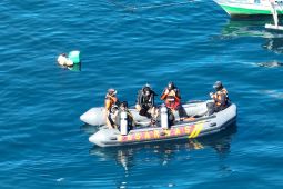 Tim SAR lakukan penyelaman di lokasi bocah tenggelam di Pantai Amurang