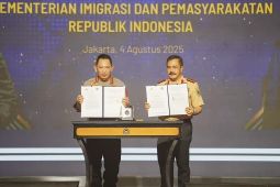 Kemenimipas dan Polri teken nota kesepahaman untuk tingkatkan sinergisitas