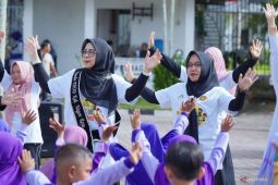 Bunda PAUD Nagan Raya sosialisasi gemar makan ikan bagi anak usia dini