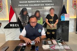 BNNP Kalteng bongkar jaringan narkotika antarprovinsi, 3 IRT ditangkap