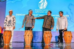 Pembukaan Rakerkornas Apindo di Bandung