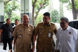 Bupati Langkat Syah Afandin hadiri sosialisasi soal sumur minyak