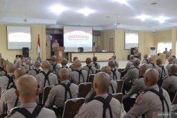 Kapolda tekankan integritas kepada siswa Diktuba Polri di Gorontalo