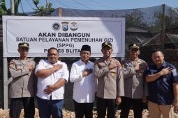 Polres Blitar bangun SPPG Polri sukseskan MBG di Jimbe