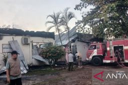 Polisi usut penyebab kebakaran kantor Inspektorat Bima