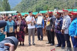 Festival Budaya Lembah Baliem diikuti 1.500 peserta meraih rekor MURI