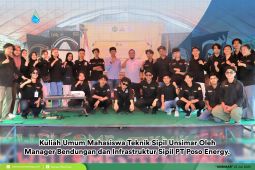 Poso Energy dukung pengembangan ilmu Teknik Sipil melalui kuliah umum di UNSIMAR
