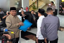 Gus Yaqut tiba di Gedung Merah Putih