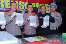 Polresta Palu gagalkan peredaran tiga kilogram sabu asal Riau