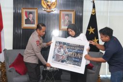 Kapolda Sumsel dan Kepala Biro ANTARA bahas sinergi penyebaran informasi publik