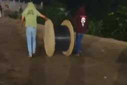 Puluhan orang menjarah aset PT IMIP di Morowali