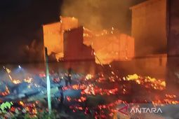 Api mengamuk! Dua rumah dan 7 gedung walet hangus terbakar di Tewang Kampung Katingan