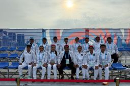 Tim perahu naga Indonesia raih emas pertama World Games 2025