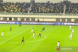 Dewa United tertinggal 0-1 dari Malut United di babak pertama