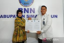 Rutan Tarutung - BNN Simalungun kerjasama perketat pengawasan peredaran narkotika