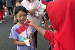 Inspektorat Pontianak bagikan pamflet 'Tolak Gratifikasi' di kawasanCFD