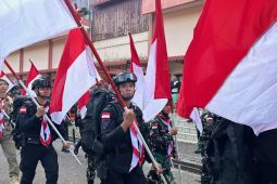 Kirab Kebangsaan personel TNI/Polri/Pemkot Batam sambut HUT RI