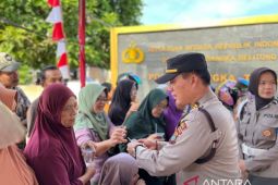 Polres Bangka Tengah gelar operasi pasar murah
