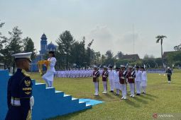 Jelang HUT Ke-80 RI, sebanyak 76 calon Paskibraka ikuti latihan gabungan