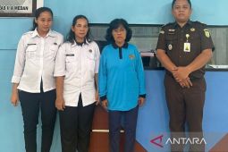 Kejari Medan eksekusi terpidana penyerobotan tanah ke Lapas Perempuan