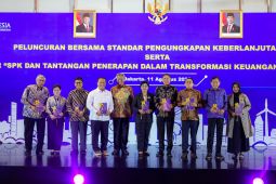 BI, Kemenkeu, dan OJK luncurkan Standar Pengungkapan Keberlanjutan