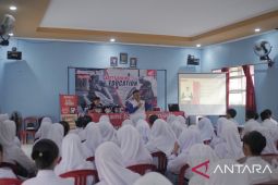 Honda Babel ajak Siswa SMKN 3 Tanjungpandan jadi pelopor keselamatan berkendara