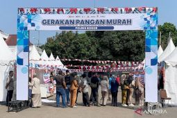 Polres Bogor gelar Gerakan Pangan Murah stabilisasi harga beras