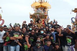 Ngaben massal, indahnya harmoni toleransi di Ogan Komering Ilir