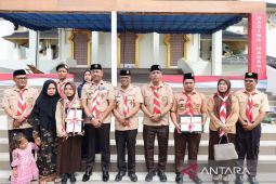 Panyabungan Timur raih Kwarran terbaik tiga di HUT Pramuka ke 64
