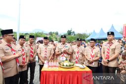 HUT Pramuka ke 64, Bupati Madina : Pramuka harus jadi solusi pembentukan karakter