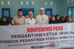 Ustad Teguh Al Hadi nahkodai Yayasan Pondok Pesantren Syekh Ahmad Basyir