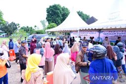 Polda Jambi  telah distribusikan 83,4 ton beras SPHP