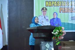 PKK Palembang ubah  sampah tutup botol jadi kerajinan bernilai jual