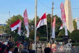 Masyarakat Cirebon mengenang peristiwa pra-proklamasi 1945 di Tugu Pensil