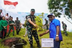 Korem 172/PWY menanam 80.000 pohon jelang HUT Ke-80 RI