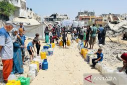Baznas dan Le Minerale kirim 224.000 liter air untuk Gaza