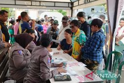 Polres Mimika sediakan 5 ton beras saat kegiatan pangan murah