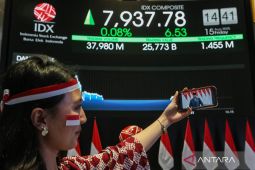 IHSG pada Jumat naik seiring penguatan saham sektor keuangan