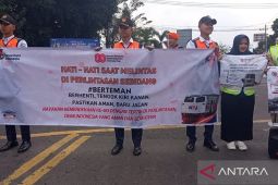 Daop 7 sosialisasi keselamatan pelintasan sebidang di 80 titik JPL