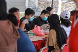 Cek kesehatan gratis meriahkan HUT ke-80 RI