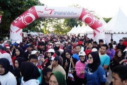 Semangat Merah Putih, Ribuan warga Bangka Selatan ikuti Pekan Sehat PT Timah