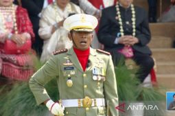 Kolonel Amril Tehupelasury komandan upacara HUT ke-80 RI di Istana Merdeka