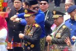 Lagu "Tabola Bale" buat Panglima, Kapolri, dan menteri bergoyang di Istana